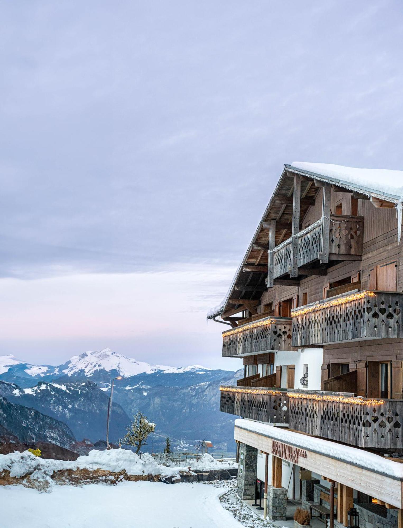 Chalet Alpen Valley, Mont-Blanc Combloux Exteriér fotografie